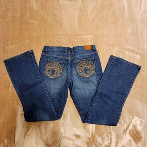 Disney world jeans size 8 new with tags. Mickey embroidery on the back pocket